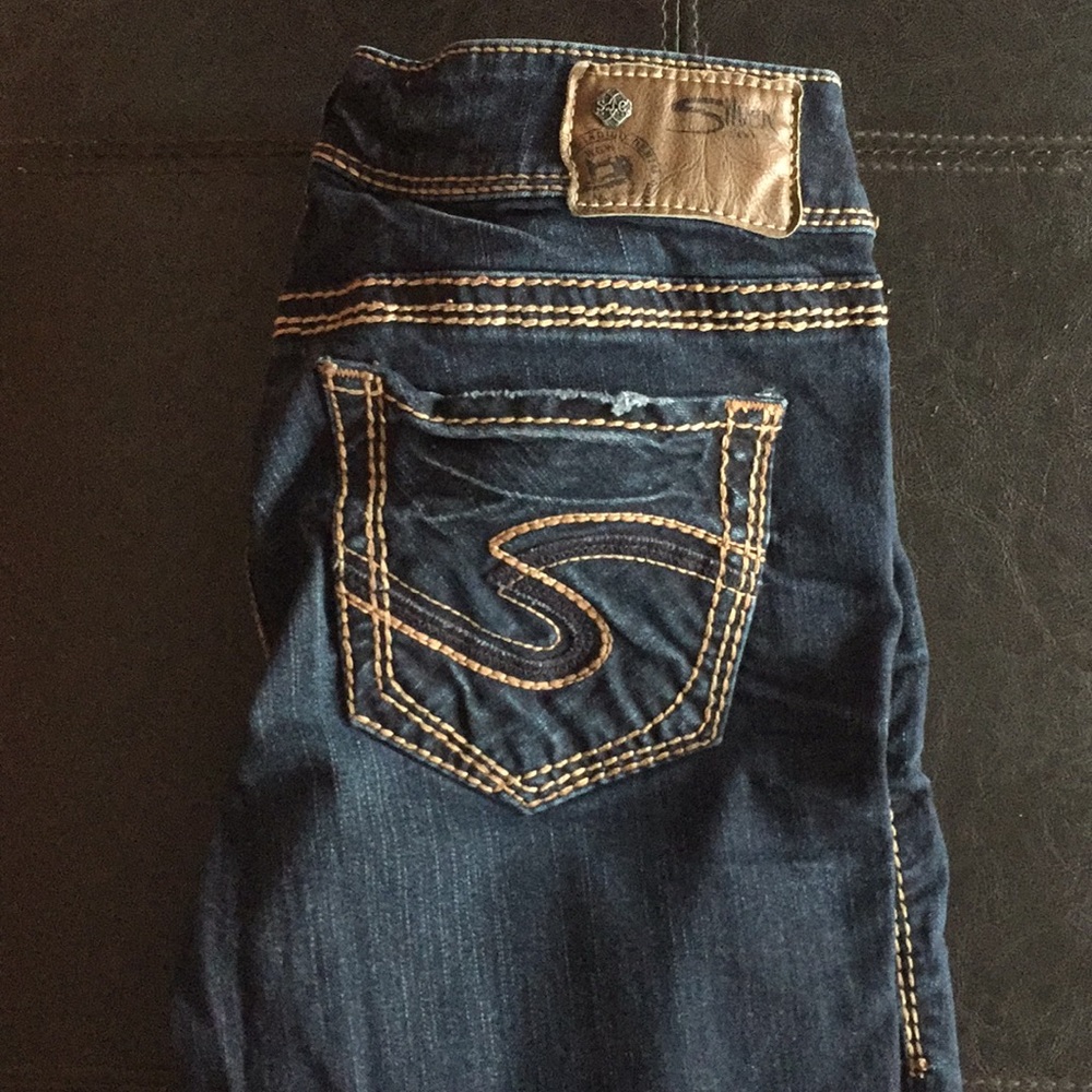 Silver jeans
